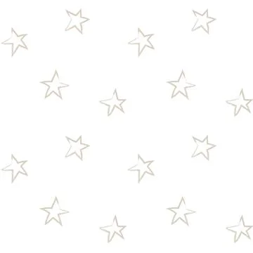 Star brush stroke seamless pattern design Stock Illustration