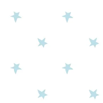 Star brush stroke seamless pattern design Stock Illustration