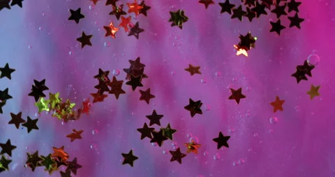 Star bubbles wet texture geometric figures liquid Stock Footage 339784291