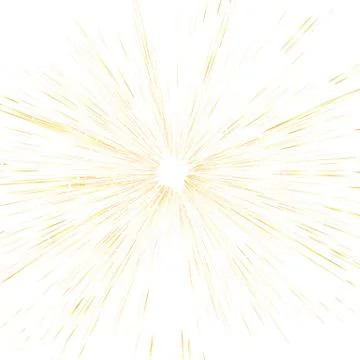 Star burst, gold light rays and dot scattered glitter abstract background Stock Illustration
