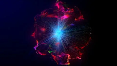 Star burst Illustrazione stock