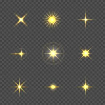 Star burst with sparkles Stock Illustration