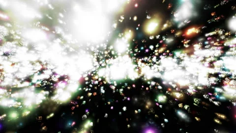 Star Burst Warp Space Stock Footage 106853244