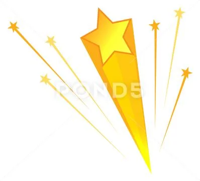 Star bursting emblem. Golden reward. Victory sign ~ Clip Art #224484359