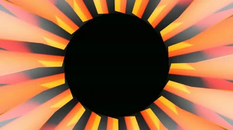 Star center shape Stock Footage 18117946