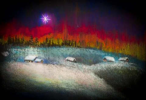 Star Christmas Stock Illustration