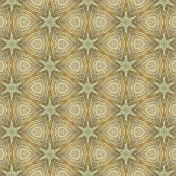 Star-Circle Web Modern Geometric Pattern | Vector2025-007dvm Stock Illustration