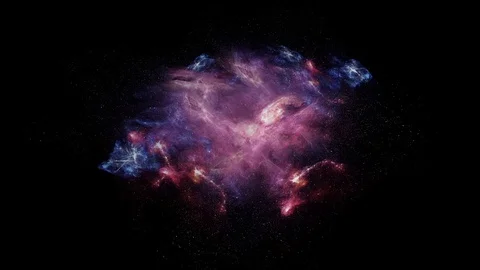 Star Cluster Nebula Stock Footage 116454037