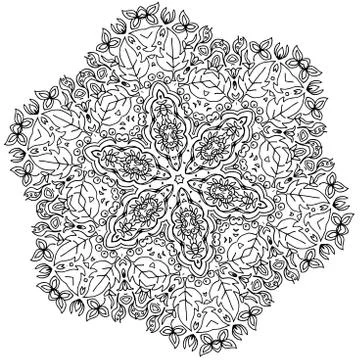 Star for coloring Stock Illustration