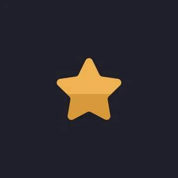 Star computer symbol Stock Illustration