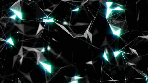 Star Constellation - Infinitely Flying Through Connected Bright Stars - Detailed Stock Footage 103959875