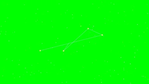 Star Constellation Particle Connect Animated Motion Graphic Concept Stock Footage 341914100