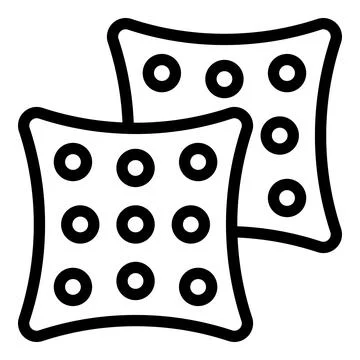 Star cracker icon outline vector. Sugar food イラスト素材