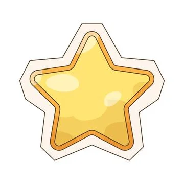 Star cutout Stock Illustration