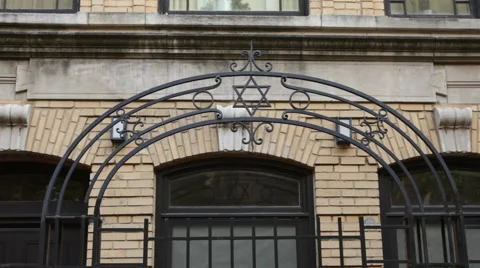 Star of David Gate Stock Footage 40815101