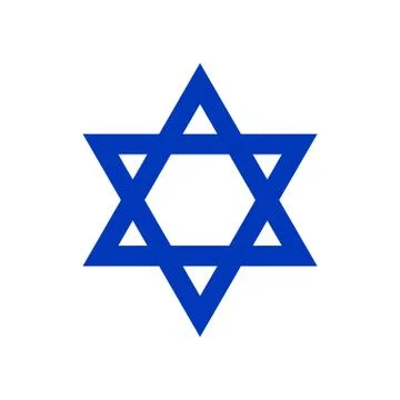 Star of David, Icon Stock Illustration