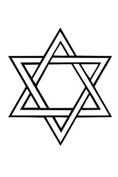 Star of david Stock Illustration