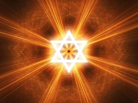 Star of david Stock Illustration