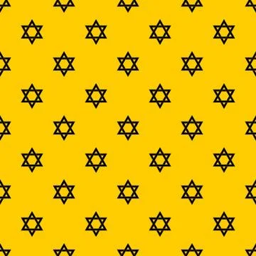 Star of David pattern vector Stock Illustration