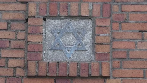 Star of David straight closeup Stock Footage 317576570