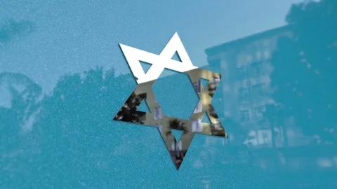 Star of David Symbol Stock Footage 81570001