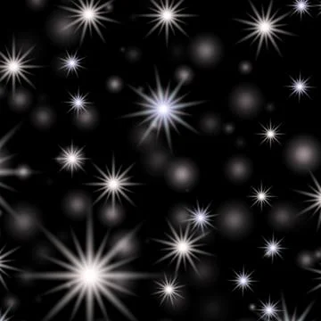 Star design in space dark background Stock Illustration
