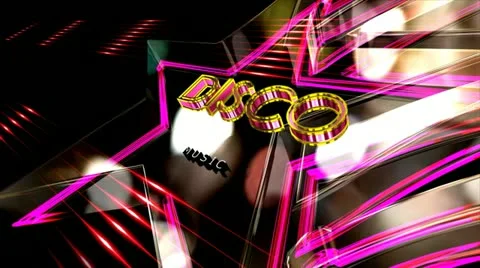 Star Disco Stock Footage 19318996