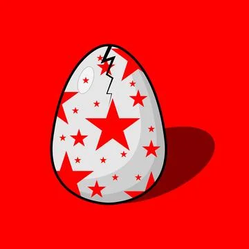 Star Egg Game Stock Illustration
