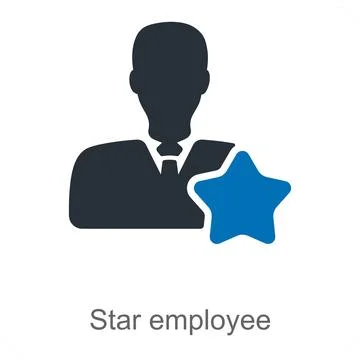 Star Employee Stock Illustration