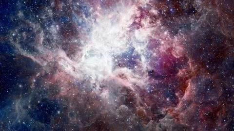 Star explosion in a galaxy of universe. Elements of this image furnished by N Stock Photos