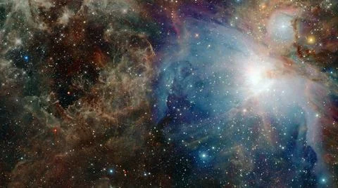 Star explosion in a galaxy of universe. Elements of this image furnished b... Stock Photos