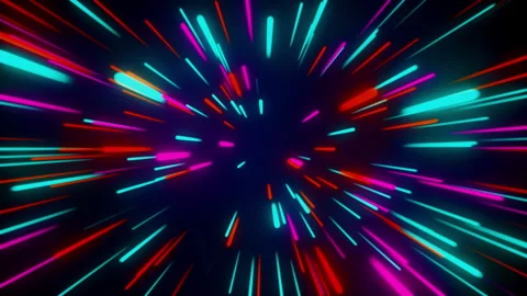Star explosion light animation on 4K Stock Footage 245288112