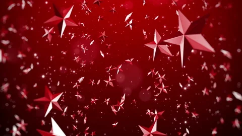 Star Fall Background in red Stock Footage 236739867