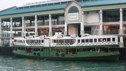 Star Ferry Stock Footage 203770465
