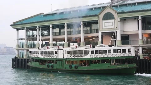 Star Ferry Stock Footage 203773830