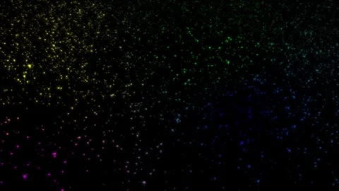 Star field 01 colours.mp4 Stock Footage 341107474