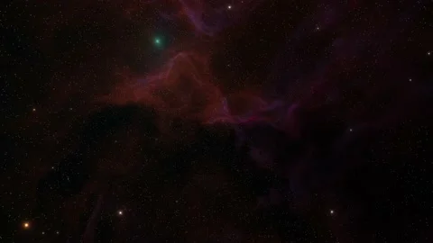 Star field and nebula in outer space,8k video Stock Footage 219979815