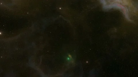Star field and nebula in outer space,8k video Stockbeeldmateriaal 219979823