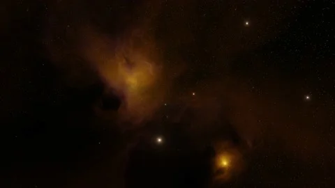 Star field and nebula in outer space Stockbeeldmateriaal 220905661