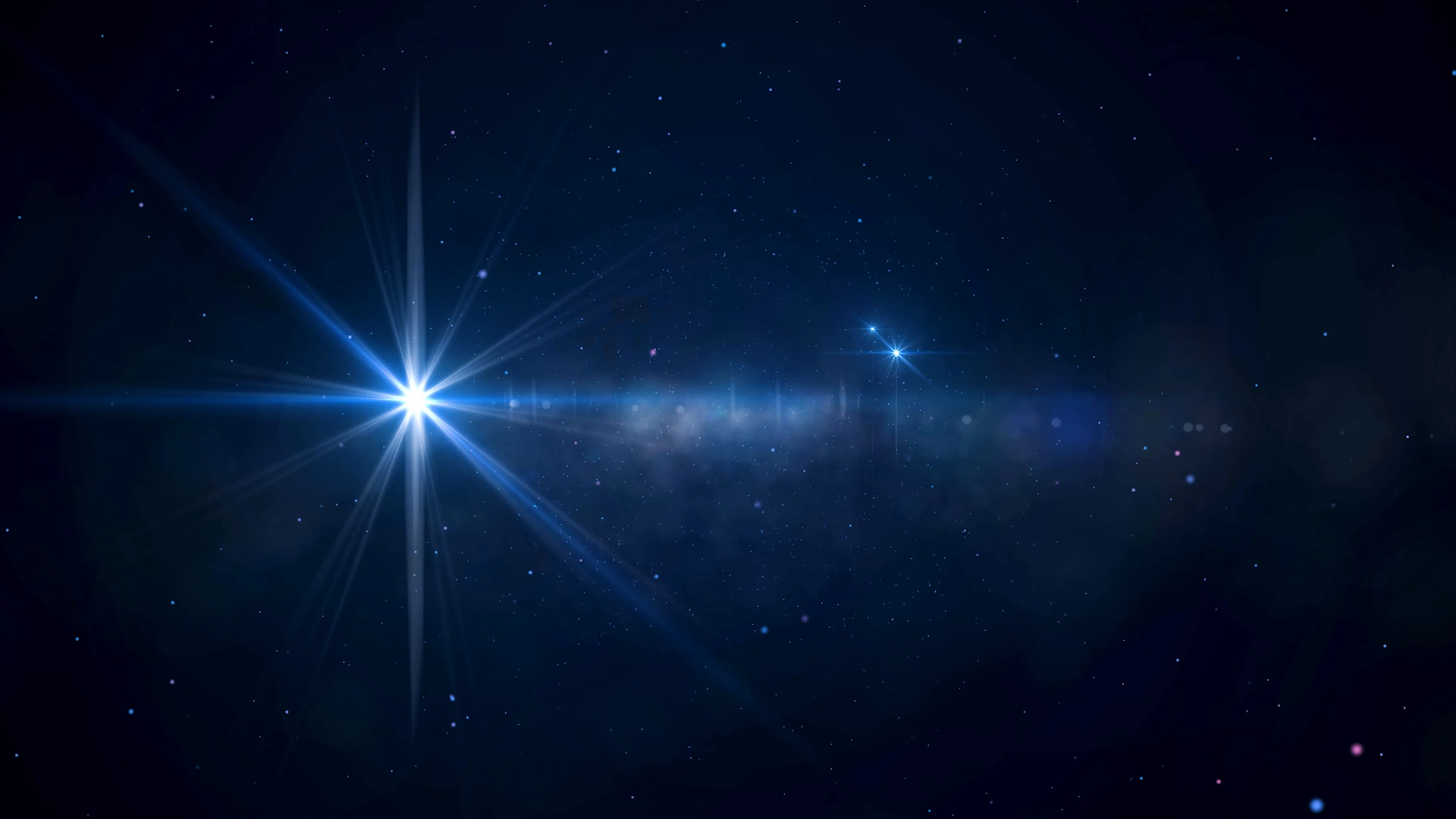 Hd - moving animated galaxy background