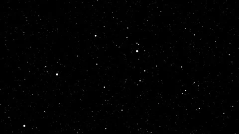 Star field animation moving through space into deep cosmos with many bright.. Video stock 337805198