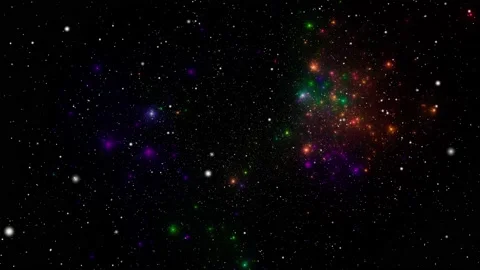 Star field background . Starry outer space background texture . Vidéo 143465547