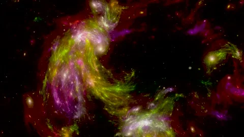 Star field background . Starry outer space background texture 動画素材 160364650