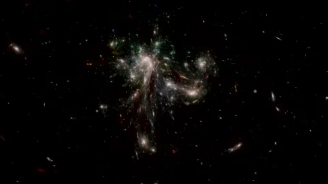 Star field background . Starry outer space background texture 動画素材 160365440