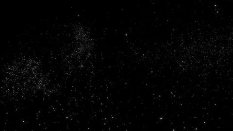 Star field Dance background 2 loop Video stock 336327032