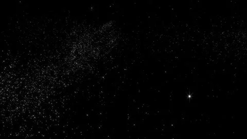 Star field Dance background 3 loop Video stock 336327080