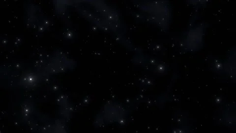 Star field in deep space background loop animated Video stock 330534888