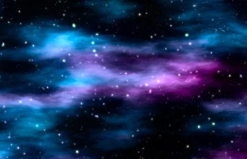 Star field Stock Illustration