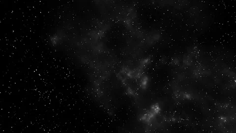 Star field nebula loop background 3d render Stock Footage 99862447