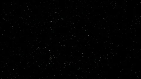 A Star Field Twinkles in a Night Sky | Stock Video | Pond5